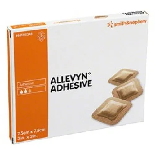 ALLEVYN ADHESIVE 7,5X7,5CM 3ME