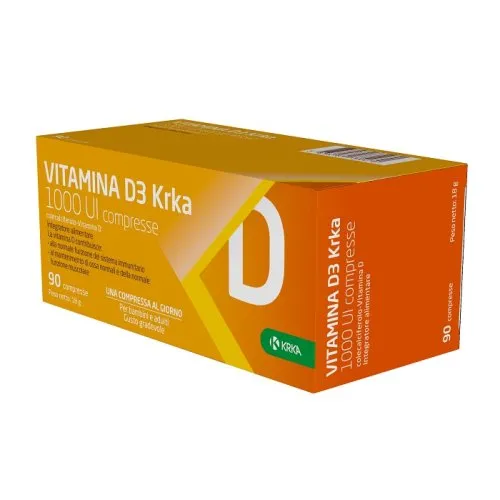 VITAMINA D3 KRKA 1000 UI 90COMPRESSE