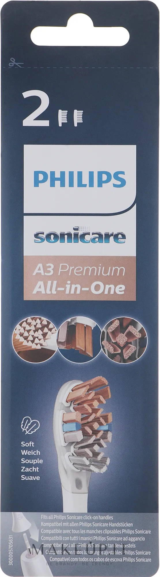 Testine di ricambio per spazzolino da denti elettrico