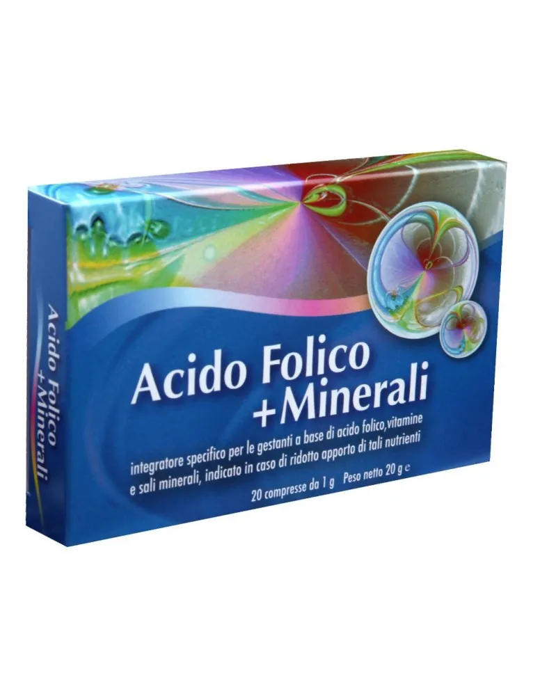 ACIDO FOLICO+MINERALI 20 Cps