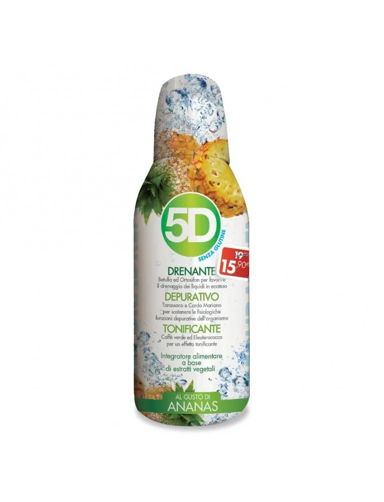 5d Sleeverato Drenante Ananas 500ml