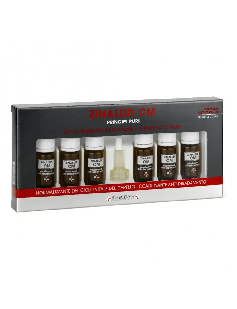 Zinalud Cm Trattamento Anticaduta Uomo 6 fiale