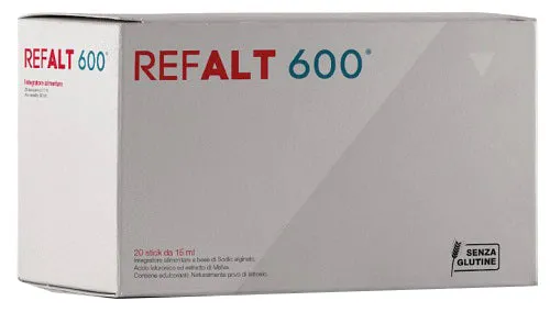 REFALT 600 20 STICK PACK X 15 ML