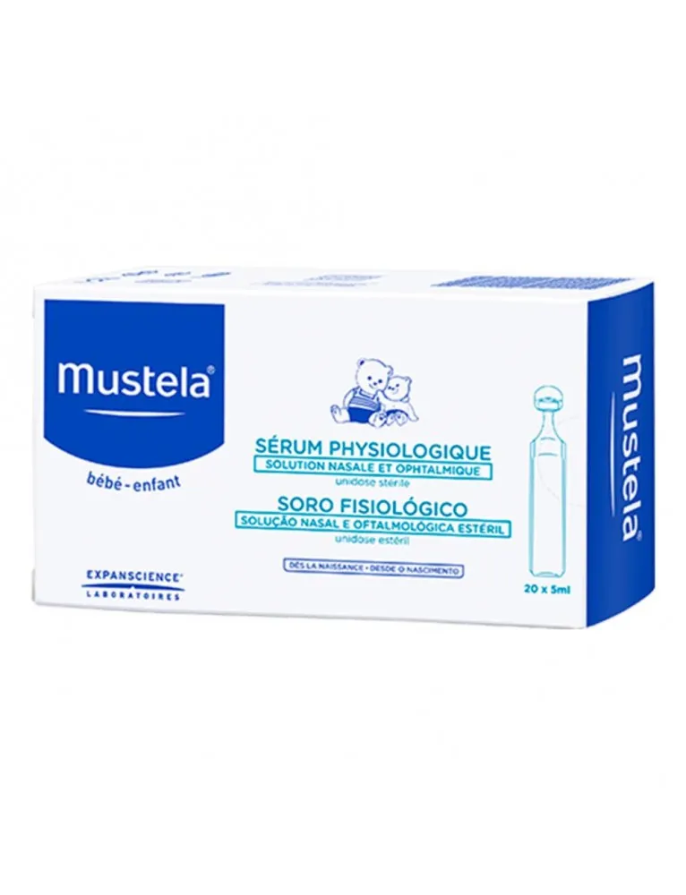 Mustela Soluzione Fisiologica 20 Fiale 5ml