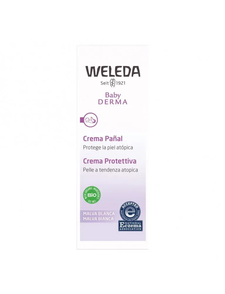 Weleda Baby Crema Protettiva Derma Malva Bianca 50ml