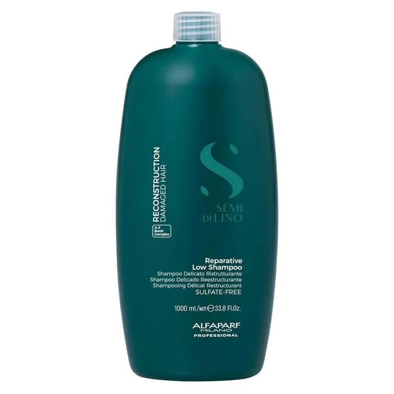 Alfaparf Semi di Lino Reconstruction Reparative Low Shampoo 1000ml - shampoo ristrutturante capelli danneggiati