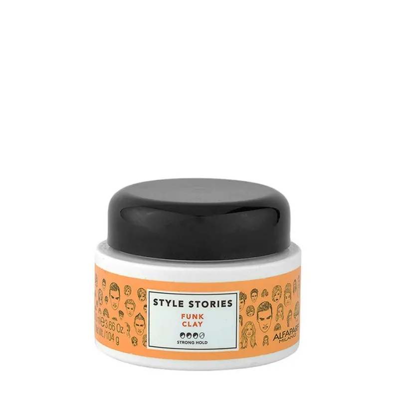 Alfaparf Style Stories Funk Clay 100ml - pasta/argillla modellante styling fissaggio forte