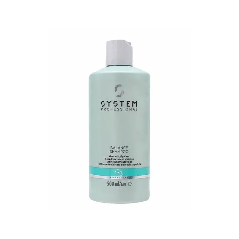 System Professional Balance Shampoo B1 500ml - shampoo lenitivo calmante cute sensibile