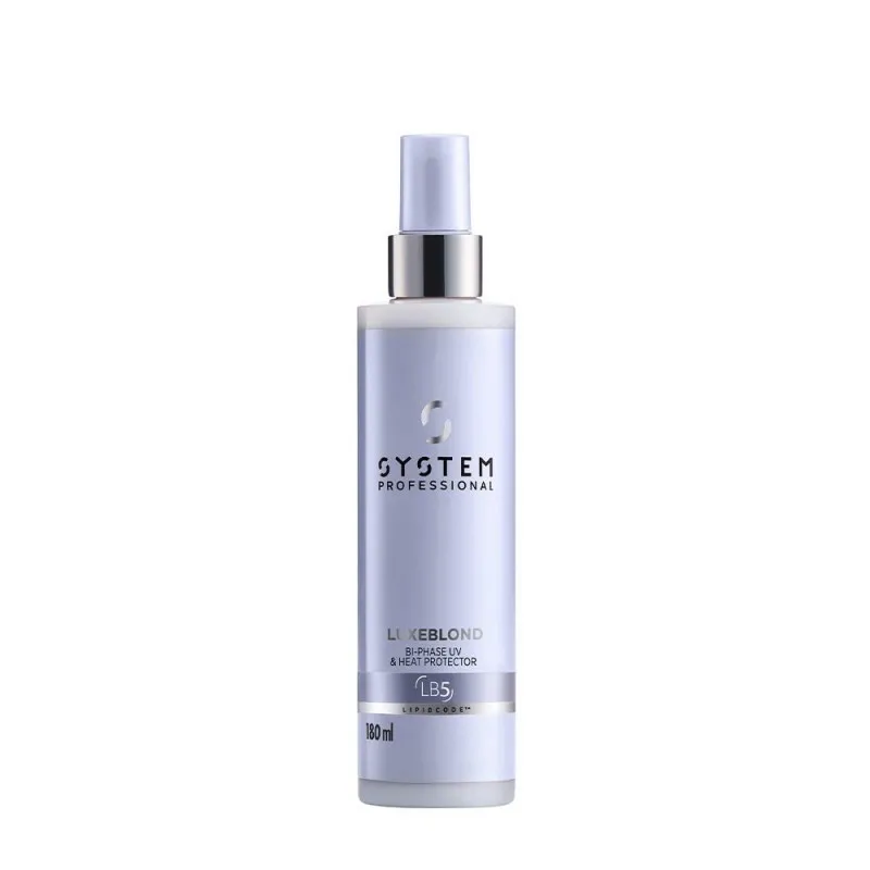 System Professional Luxeblond Bi-Phase LB5 180ml - spray bifasico termoprotettore capelli biondi