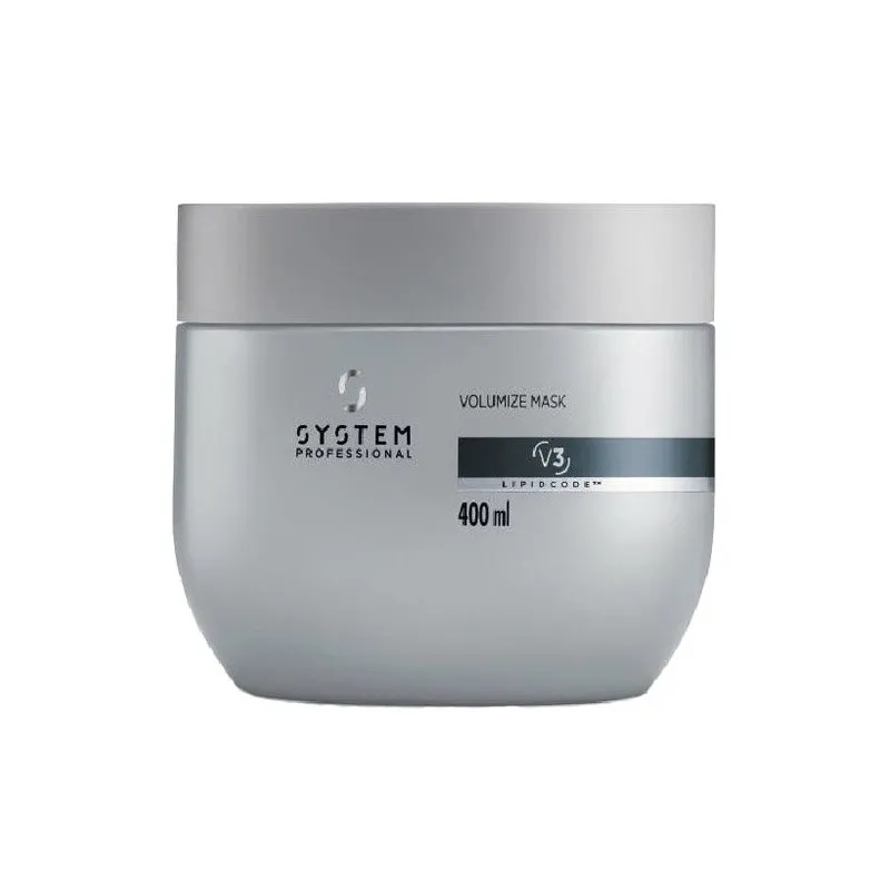 System Professional Maschera Volumize V3 400ml – maschera volumizzante capelli fini sottili
