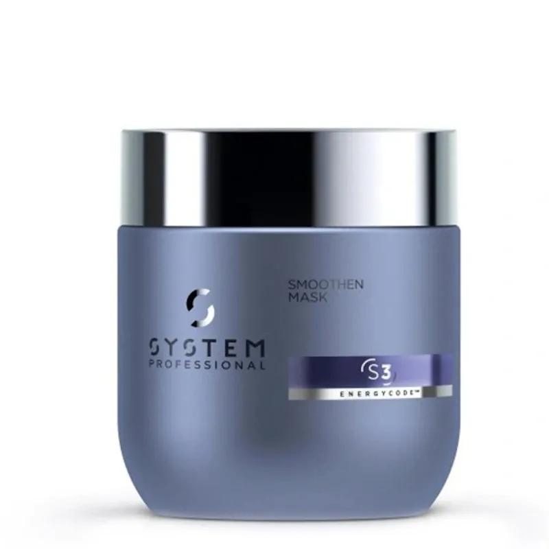 System Professional Smoothen Mask S3 400ml  - maschera disciplinante anticrespo capelli ribelli