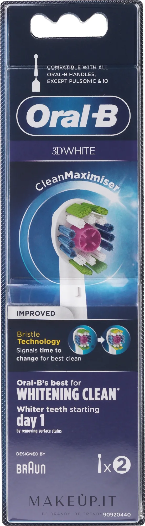 Testina di ricambio per spazzolino elettrico, 2 pz.