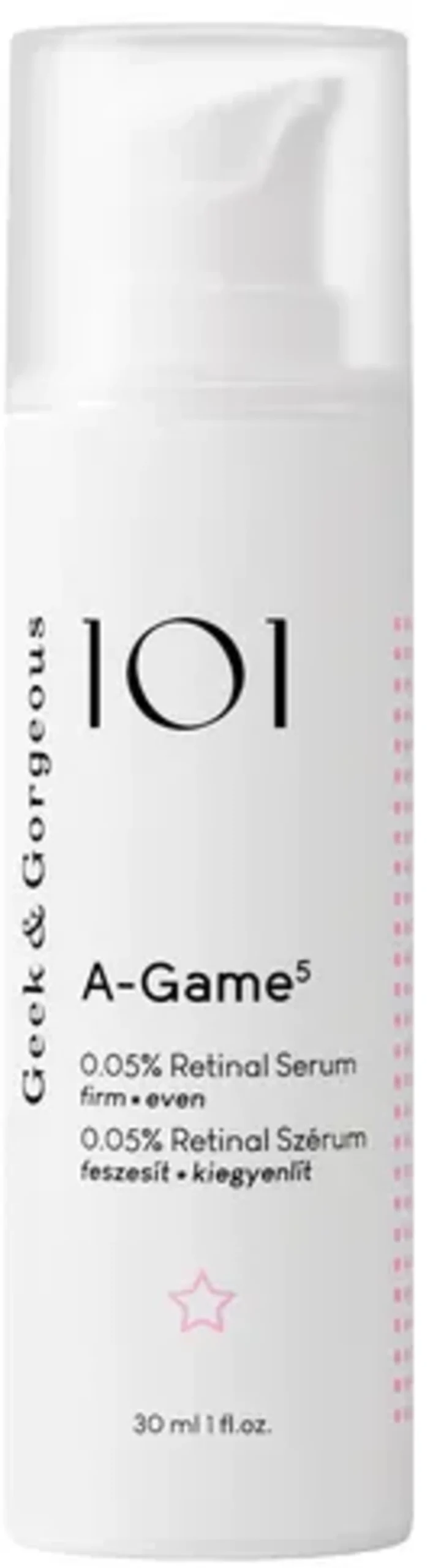 101 A-Game⁵ 0.05 % Retinal Serum, 30 ml