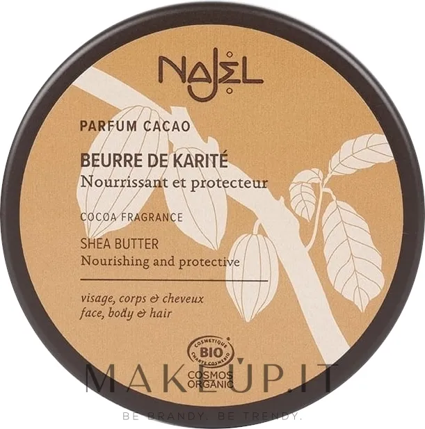 Burro di karitè biologico "Cacao"