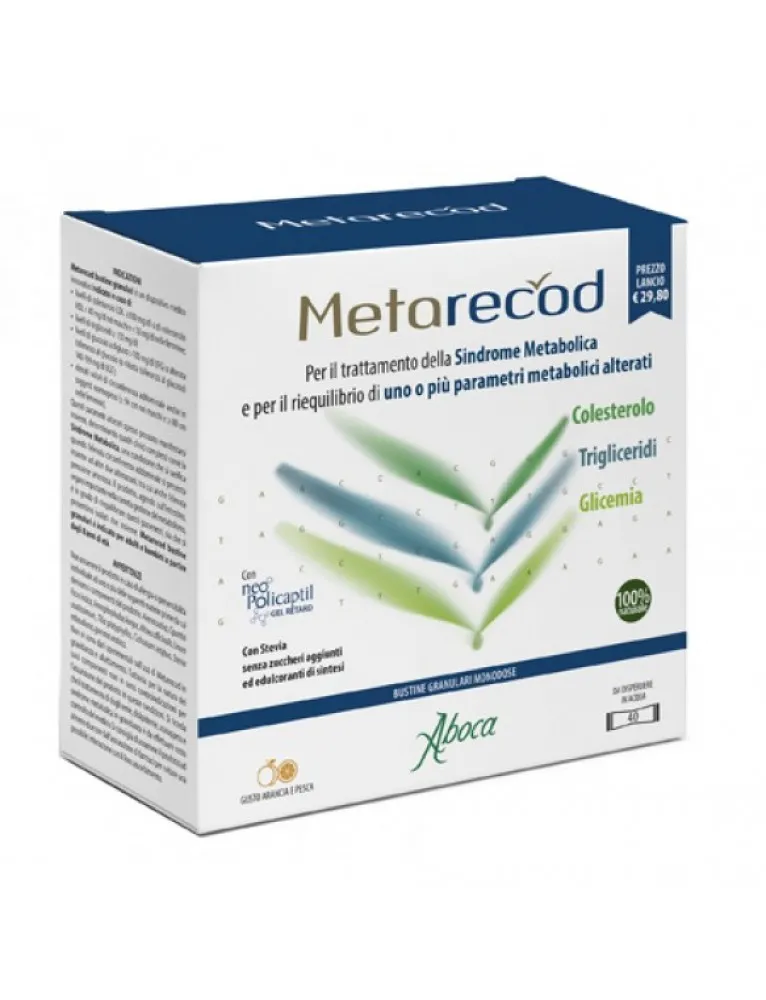 Aboca Metarecod 40 Bustine 2.5g