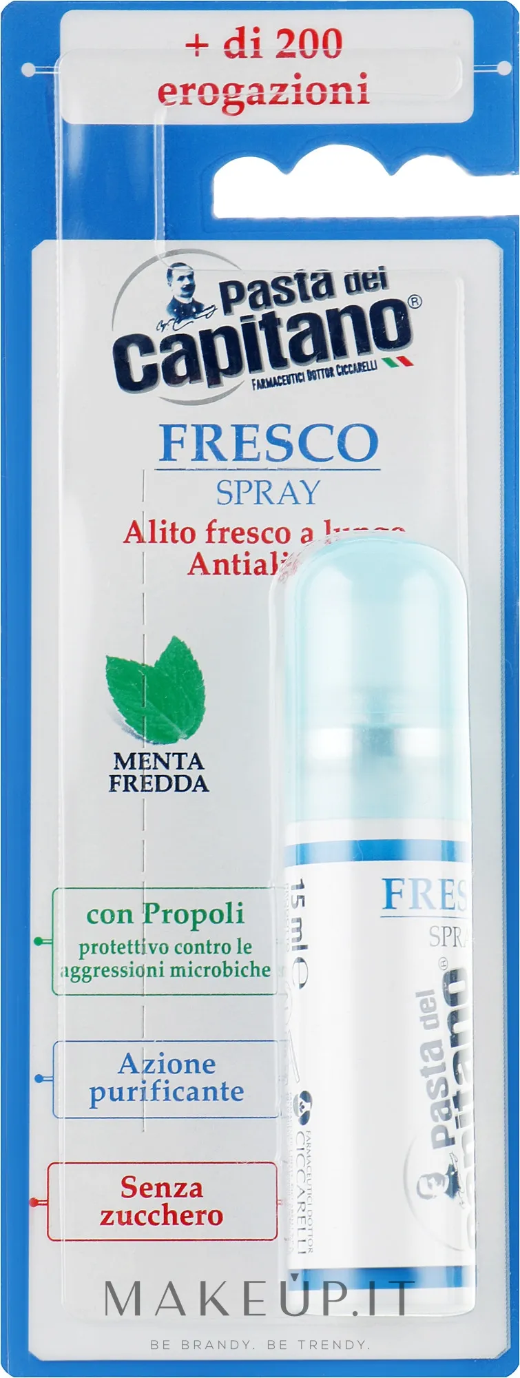 Spray orale rinfrescante "Menta"