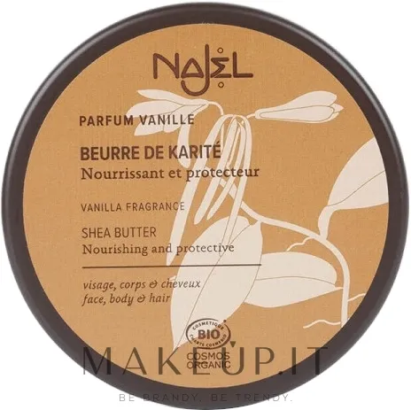 Burro di karitè biologico "Vaniglia"