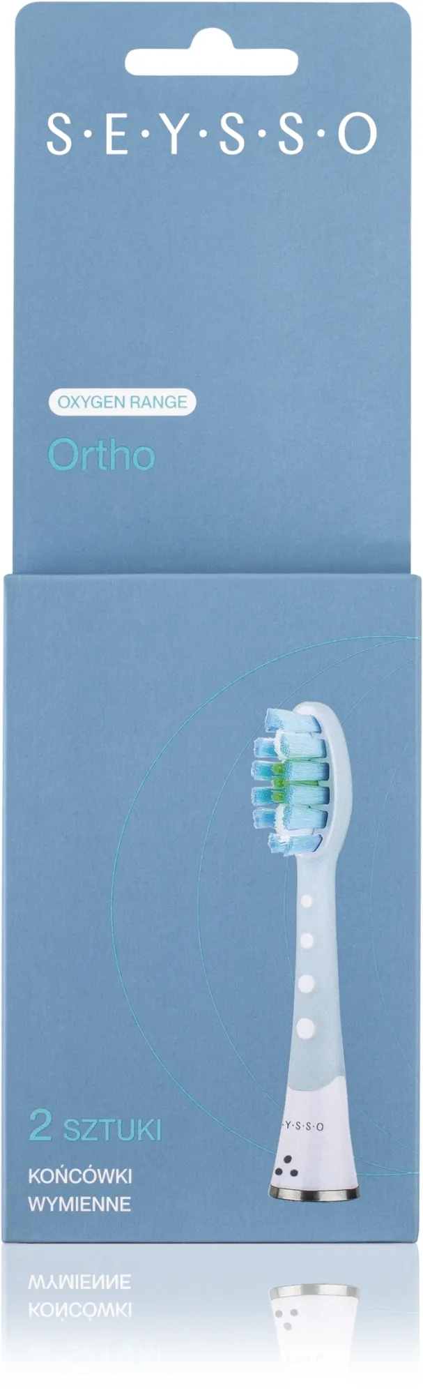 Testina di ricambio per spazzolino da denti sonico, 2 pz.