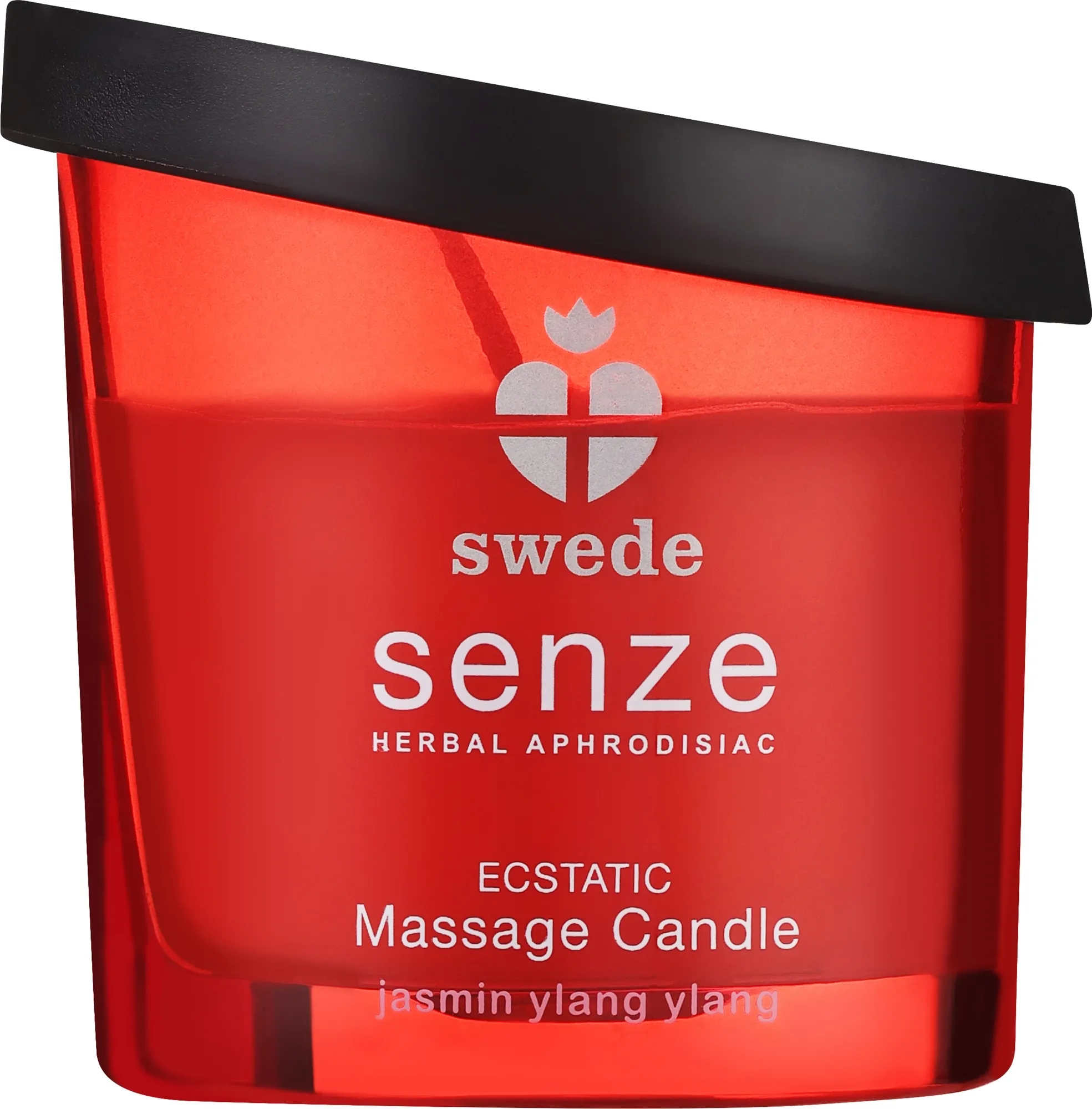 Candela profumata per massaggio "Ylang-ylang e gelsomino"