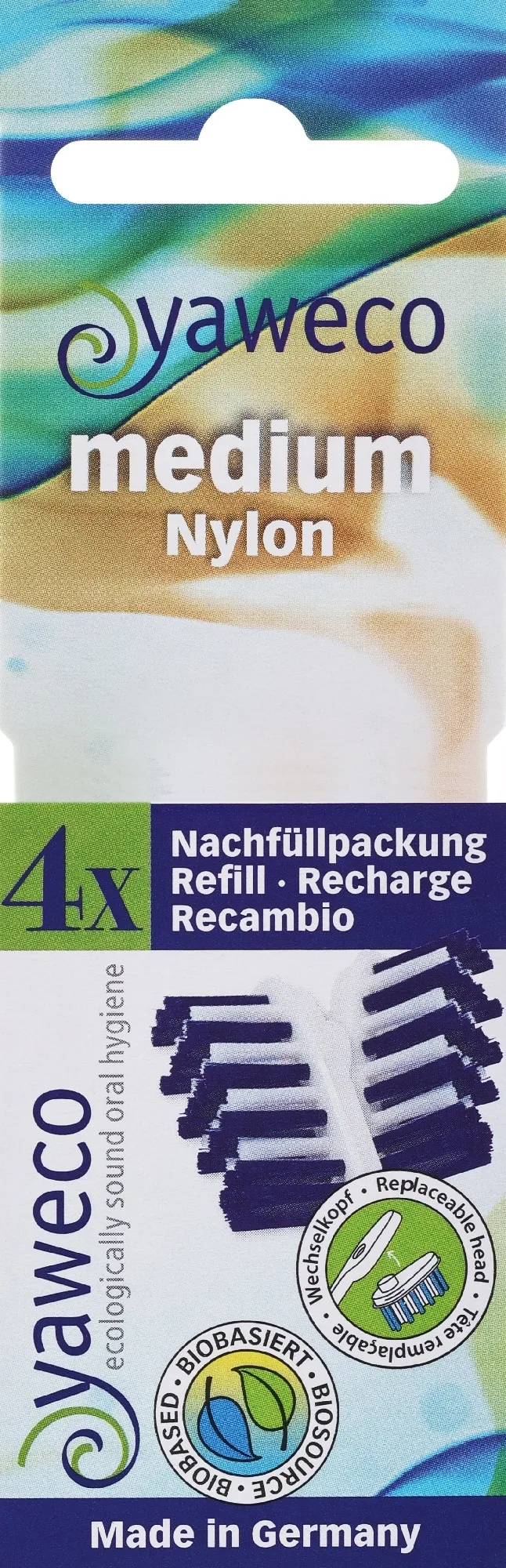 Spazzolino di ricambio, durezza media