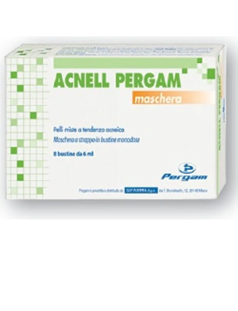 Acnell Pergam Maschera 8 buste 8ml