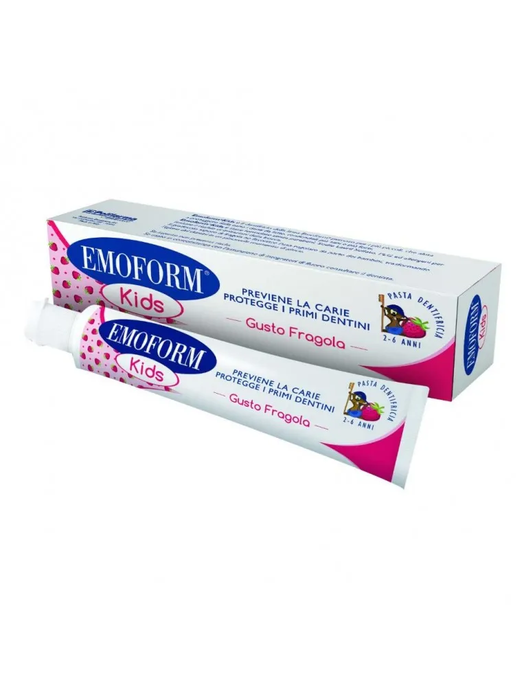 Emoform Kids Dentifricio Fragola Bambini 50ml